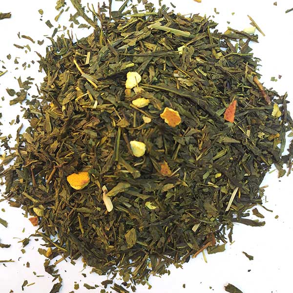 Чай зеленый ароматизированный с Имбирем