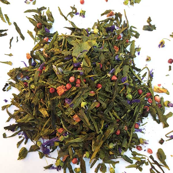 Чай зеленый ароматизированный Клубника-Чили